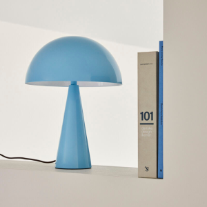 Lampe Mush bleu