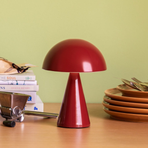 Lampe Mush rouge