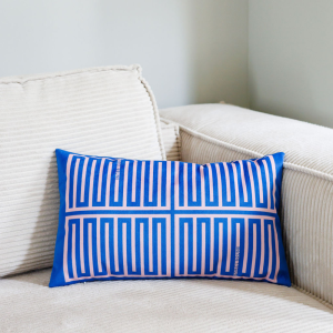 Coussin Elios bleu S