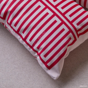 Coussin Elios rose et rouge S