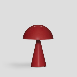 Lampe Mush rouge